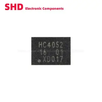 10BUC 74HC4052BQ 74HC4052 HC4052 QFN DHVQFN-16 Multiplexor Comutator ICs SMD IC 74HC4052BQ,115