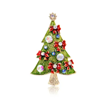 Pomul de crăciun brosa deosebita de Craciun bijuterii brosa Europene și Americane populare bijuterii accesoriu de Moda pin